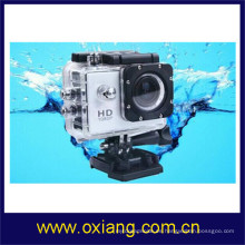 1080p HD Sport Casco Cámara para exteriores OX-W8 Submarino 30m Mini DV Videocámara para automóvil